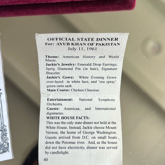 Camrose & Kross Jackie Kennedy Gold and Ruby Bracelet - Picture 5 of 7